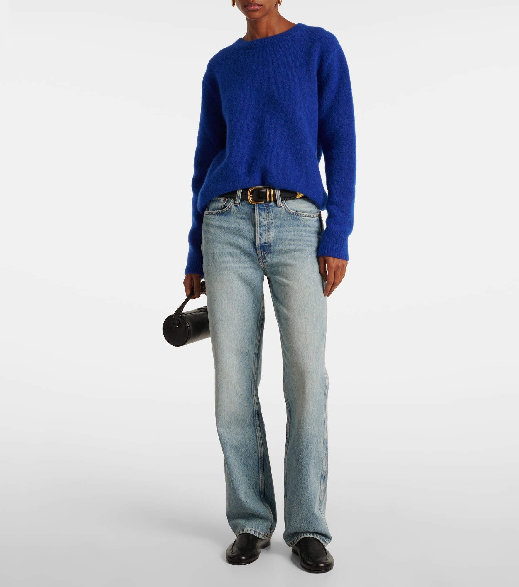 90s high-rise straight jeans - 2