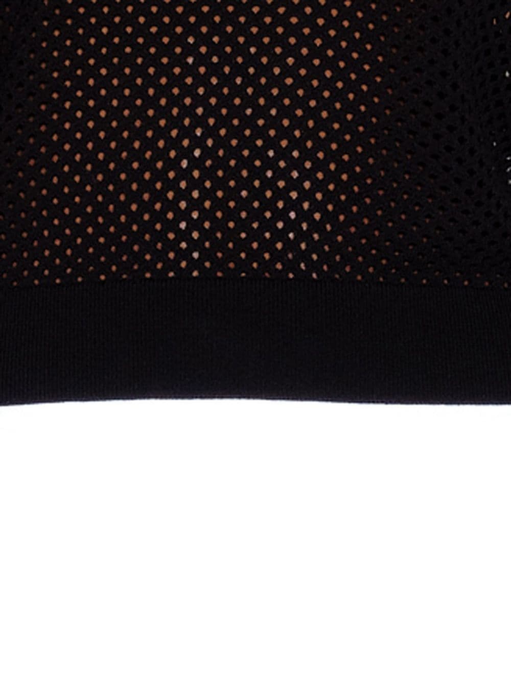 pointelle fine-knit midi dress - 5
