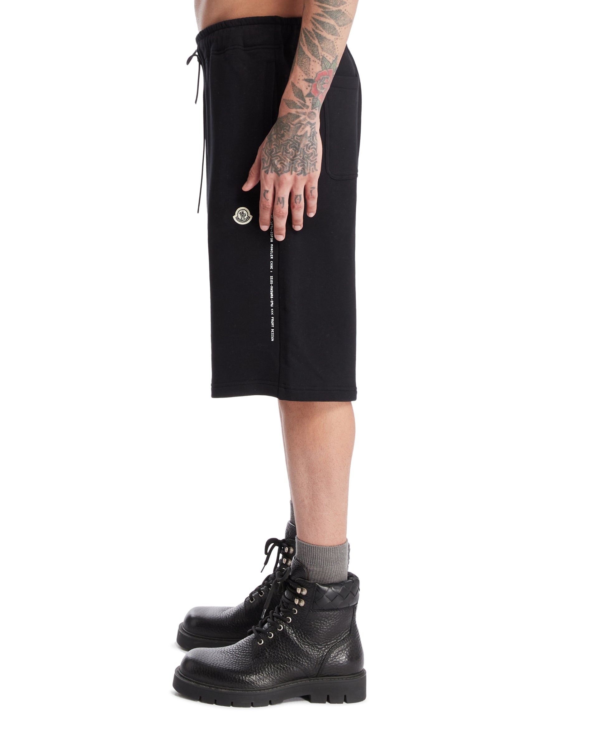 Moncler Genius x FRGMT Black Cotton Shorts - 5