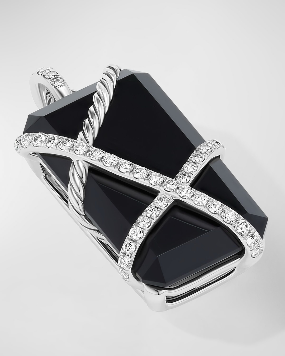 32mm Cable Wrap Pendant in Silver - 2