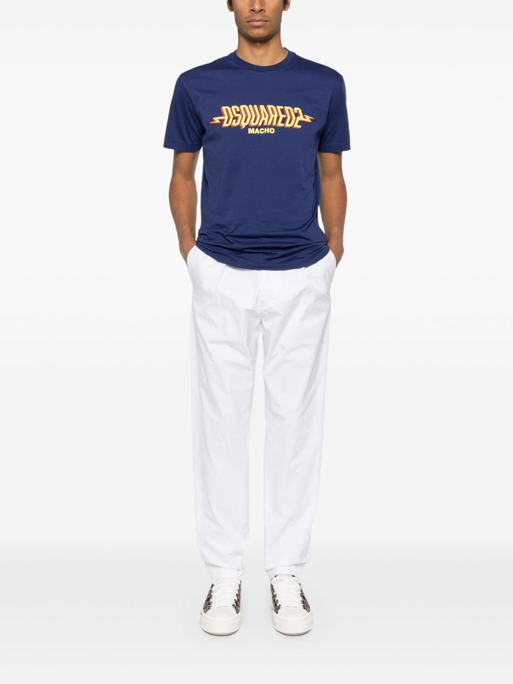 logo-print T-shirt - 2