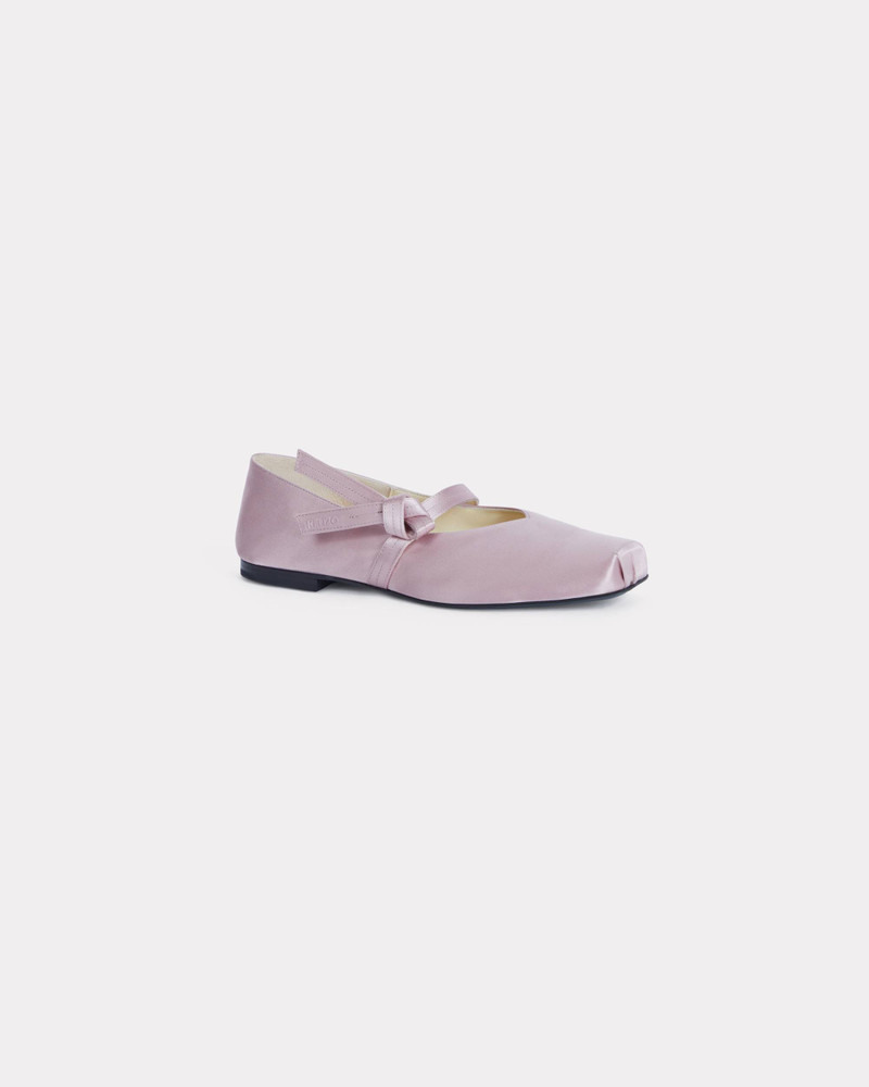'KENZO OKI' flat ballets in viscose and silk 1
