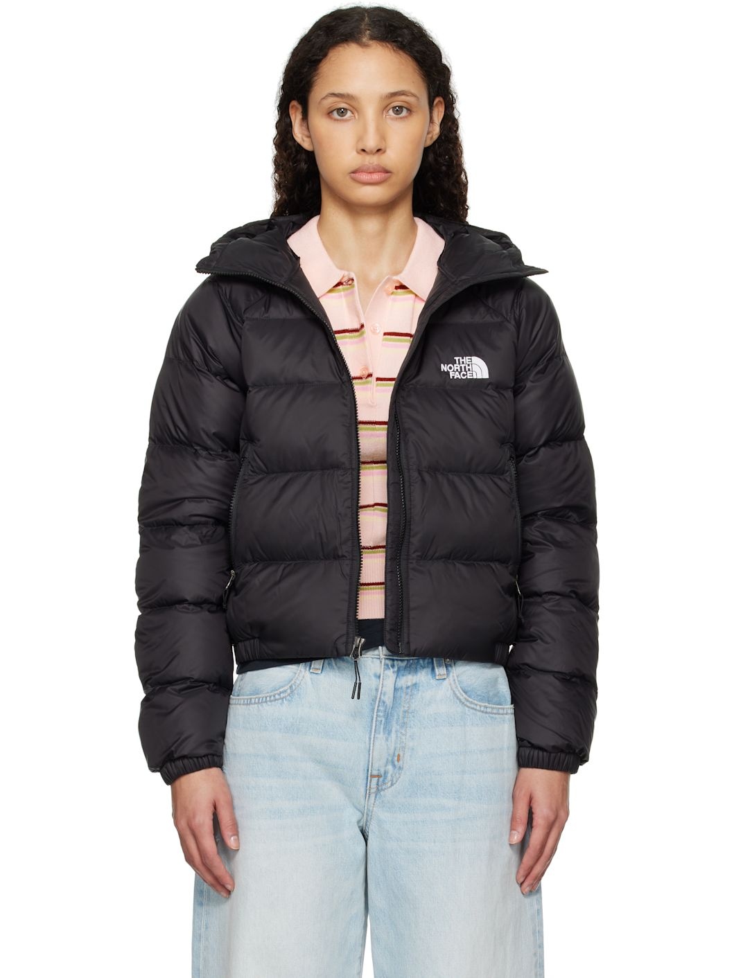 Black Hydrenalite Down Jacket - 1