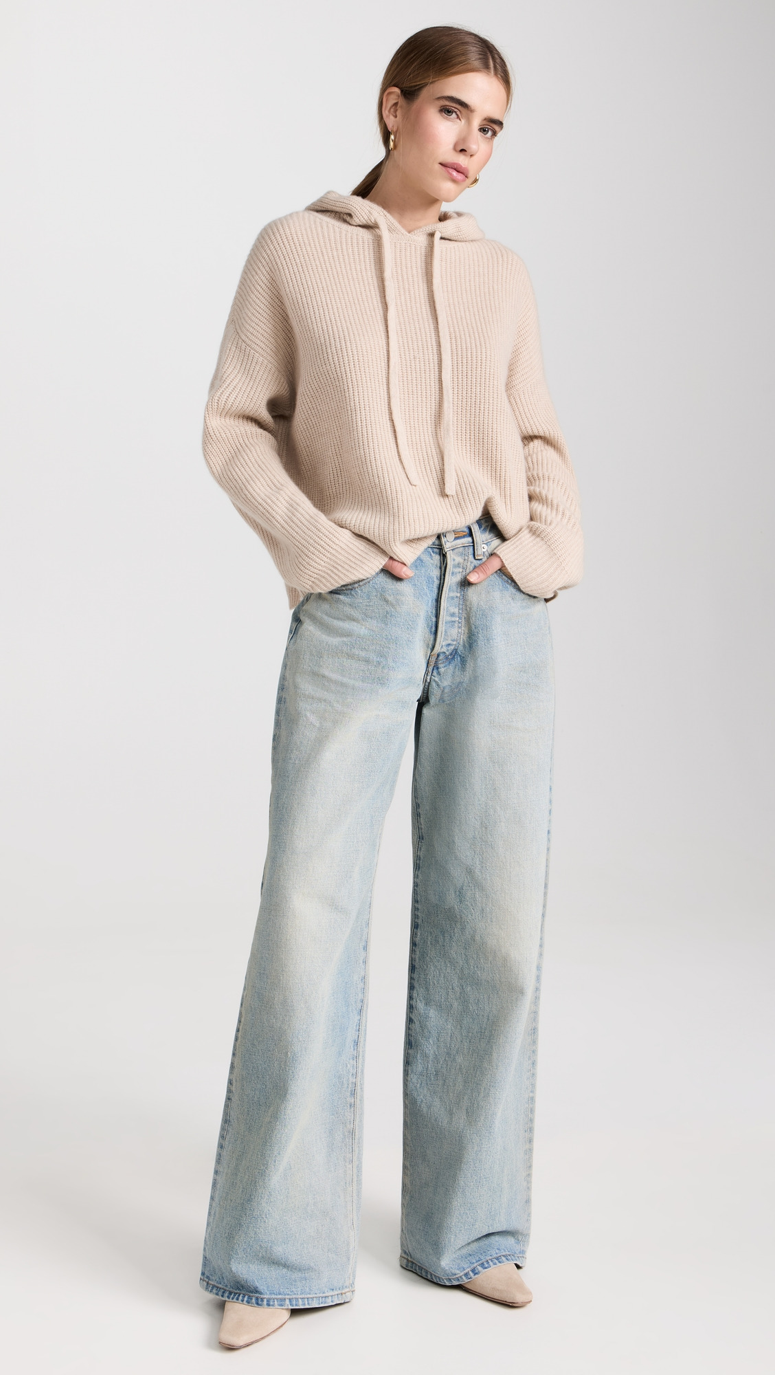 Cashmere Fisherman Hoodie - 4