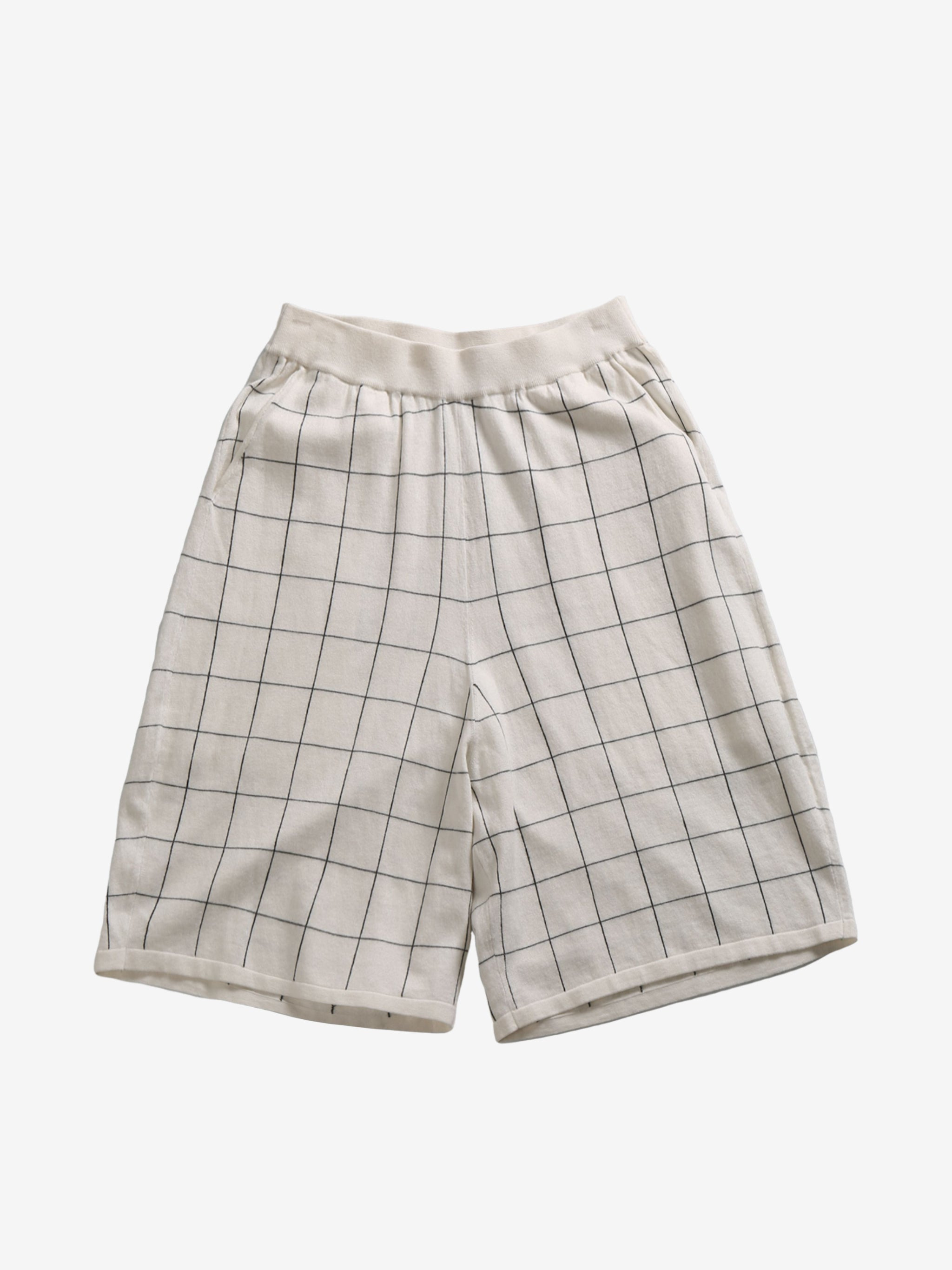 FRENCKENBERGER - Women Checkered Shorts - 4