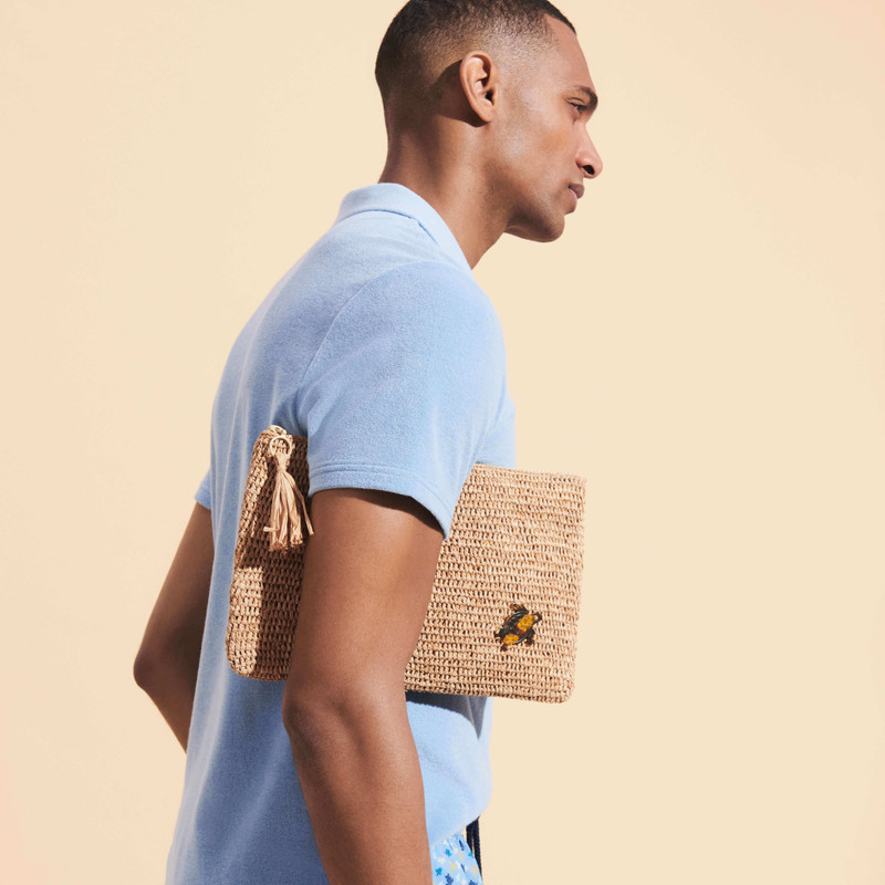 Raffia Unisex Beach Pouch 4