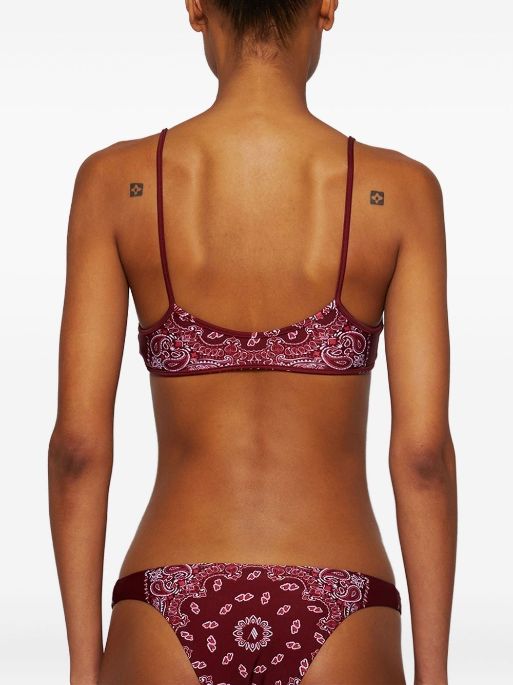 水着・ビーチグッズその他 THE ATTICO 'Estate Meravigliosa' reversible bikini Red Two-piece swimsuit collection 'Estate Meravigliosa' The
