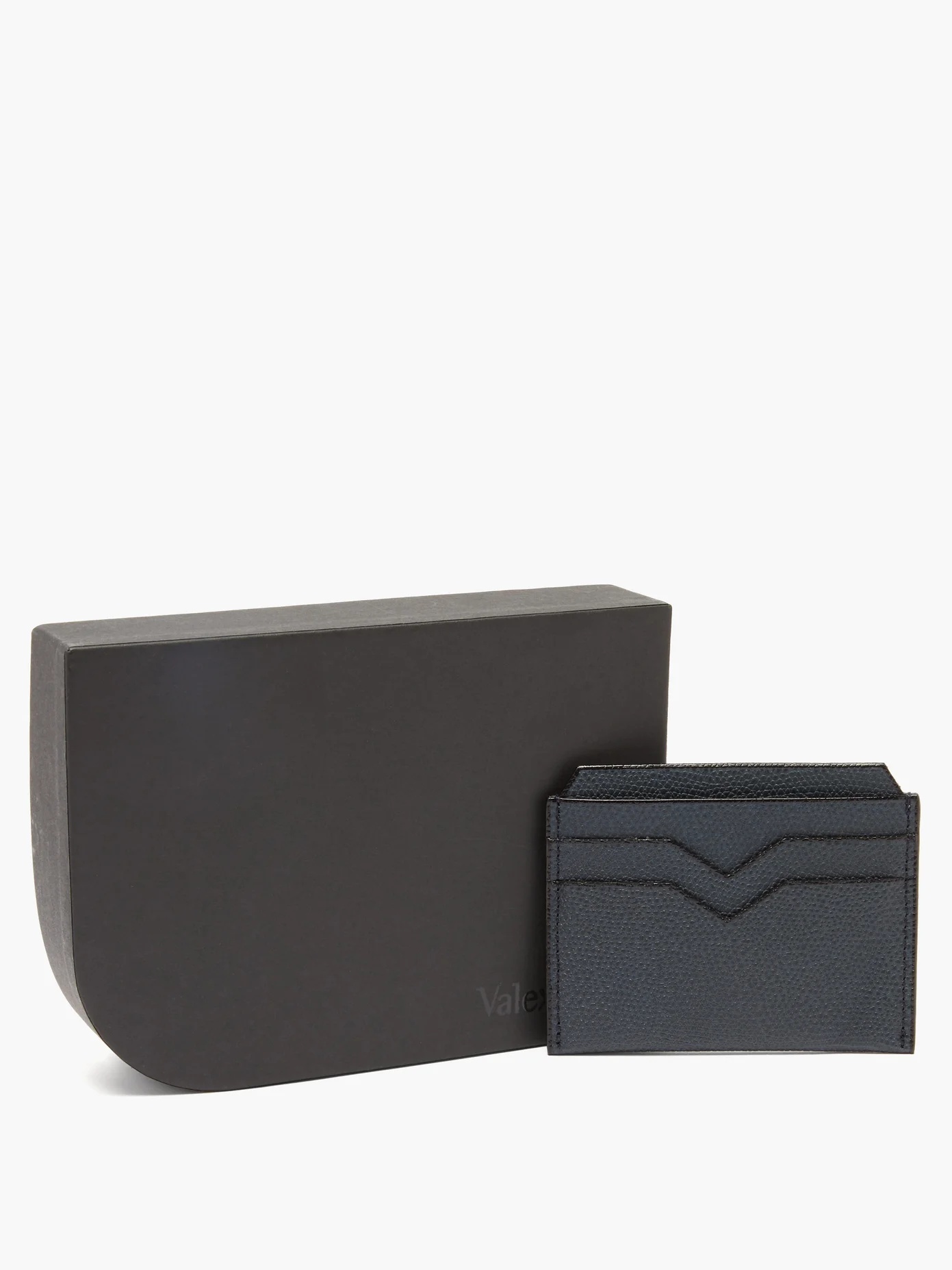 Grained-leather cardholder - 5