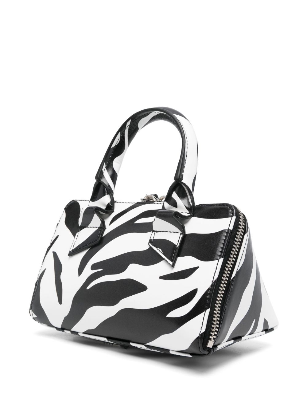 zebra-print tote bag - 3