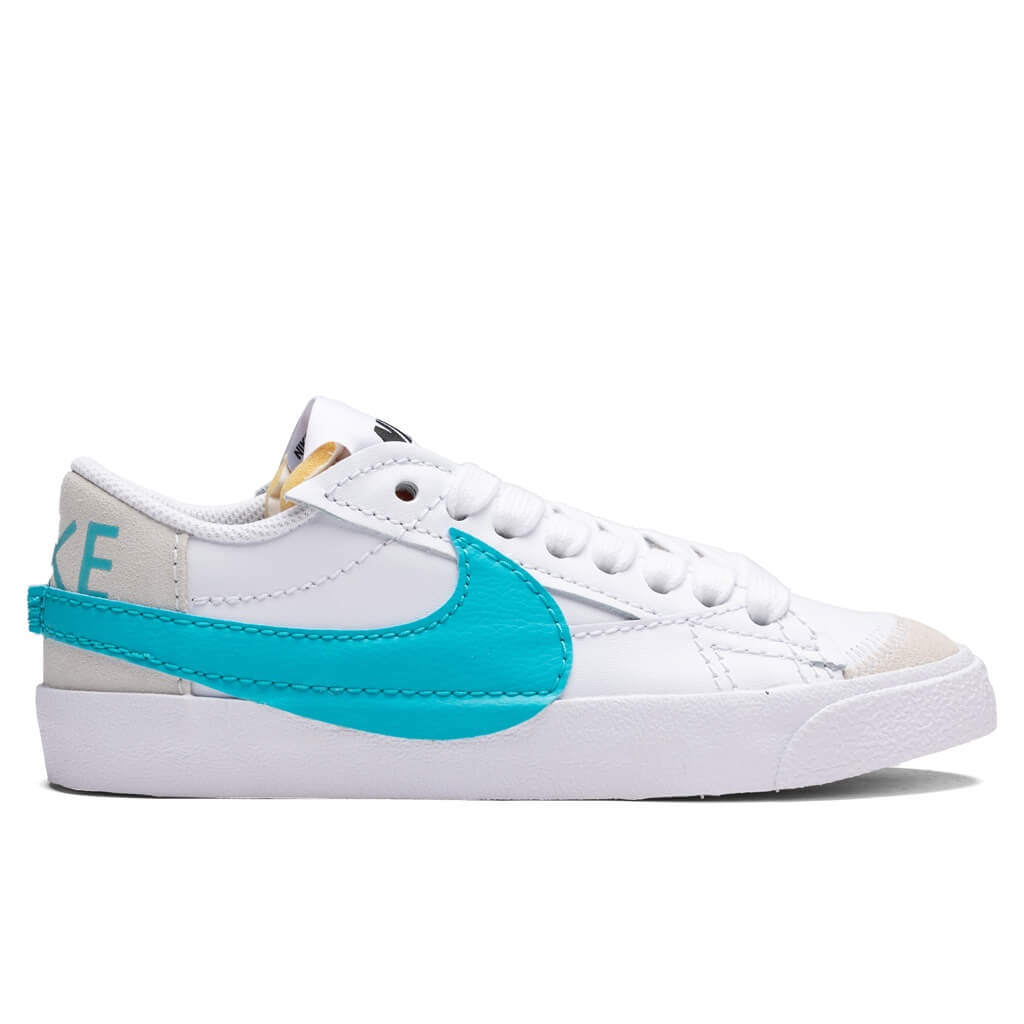 WOMEN'S BLAZER LOW '77 JUMBO - WHITE/DUSTY CACTUS/SUMMIT WHITE - 1