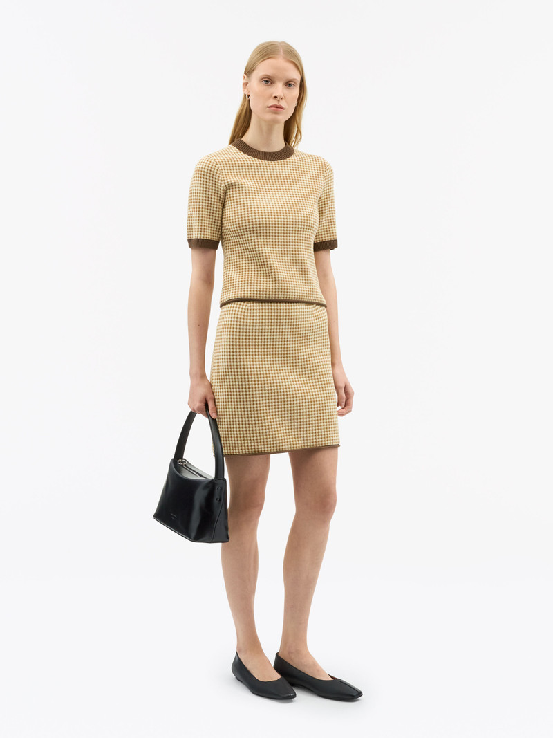 TIGER OF SWEDEN Clover Knitted Mini Skirt outlook