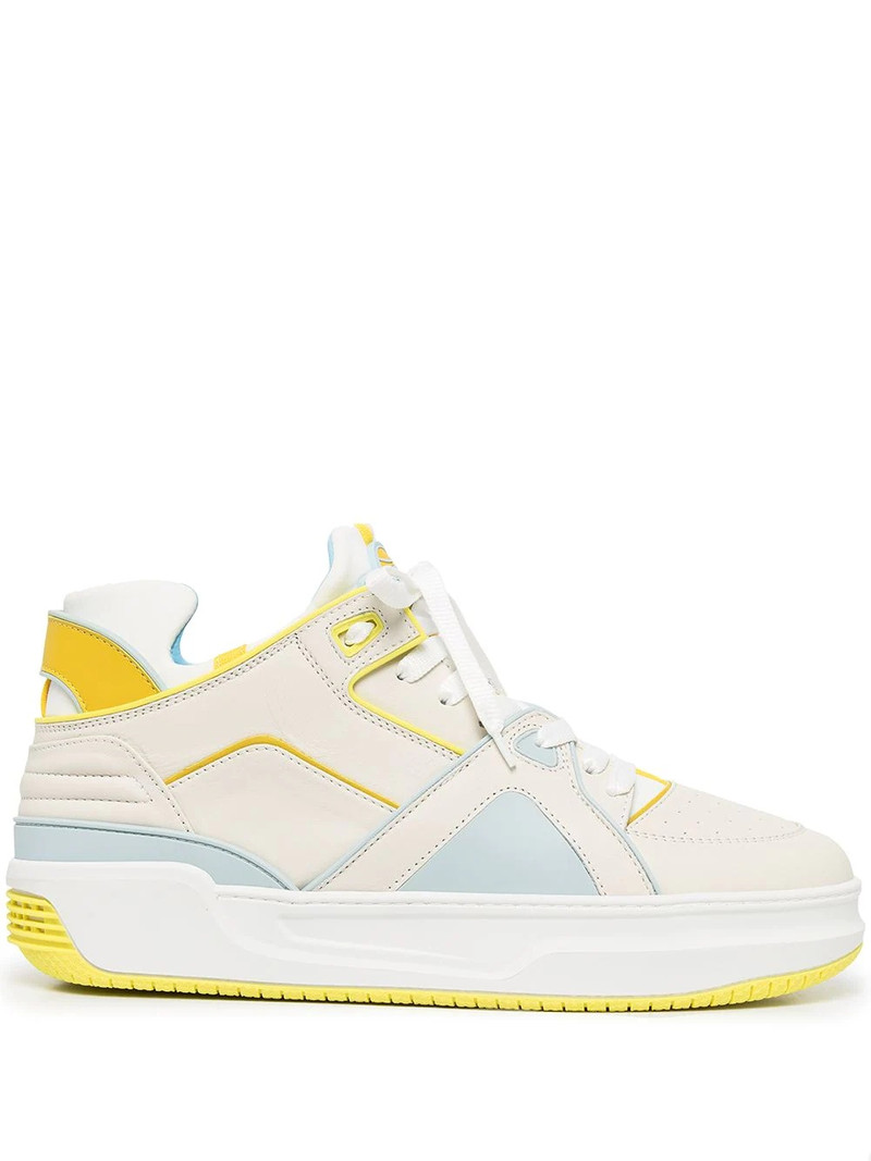 Tennis Courtside lace-up trainers 1