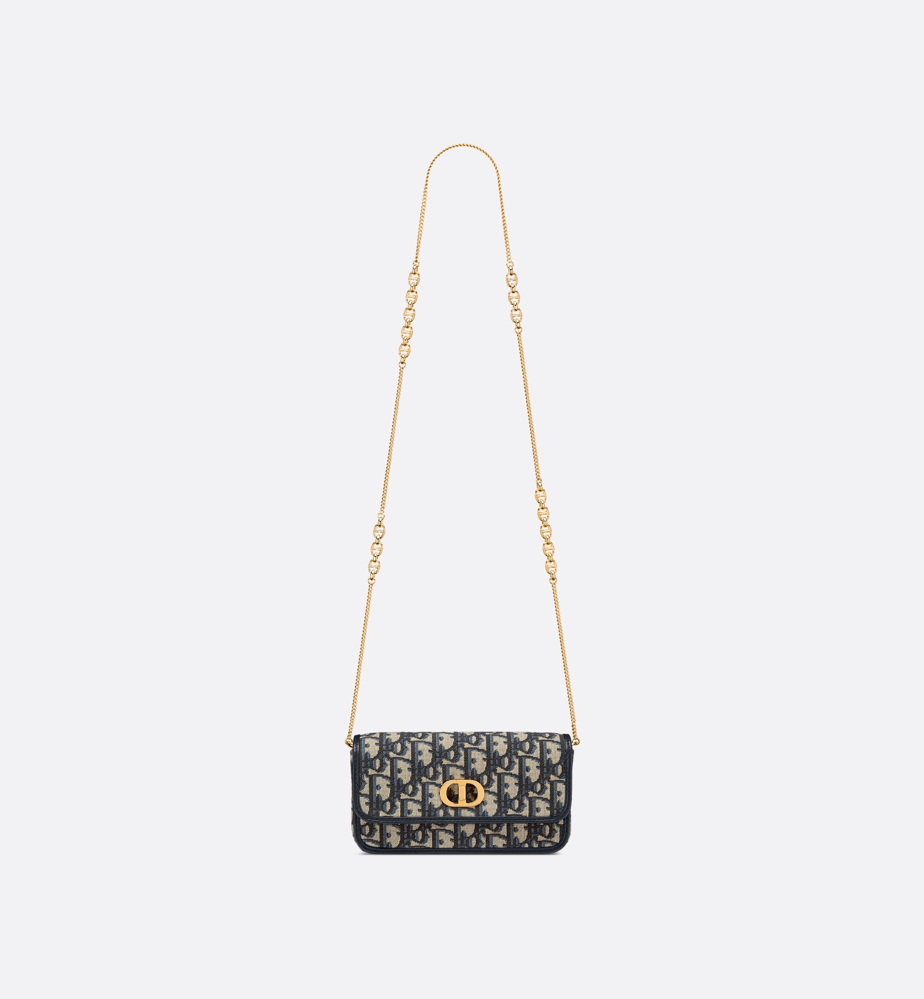 Dior Small Miss Caro Pouch with Chain | REVERSIBLE