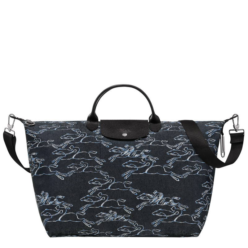 Le Pliage Collection Travel bag Navy - Canvas 1