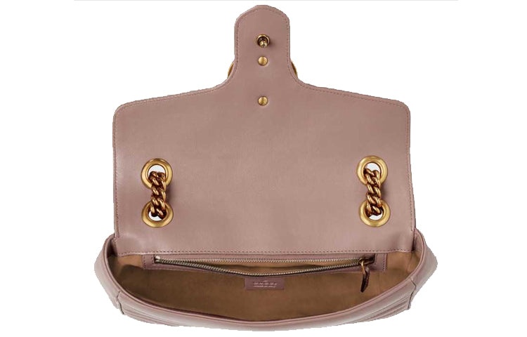 (WMNS) Gucci GG Marmont Matelasse Shoulder Bag 'Dusty Pink' 443497-DTDIT-5729 - 6