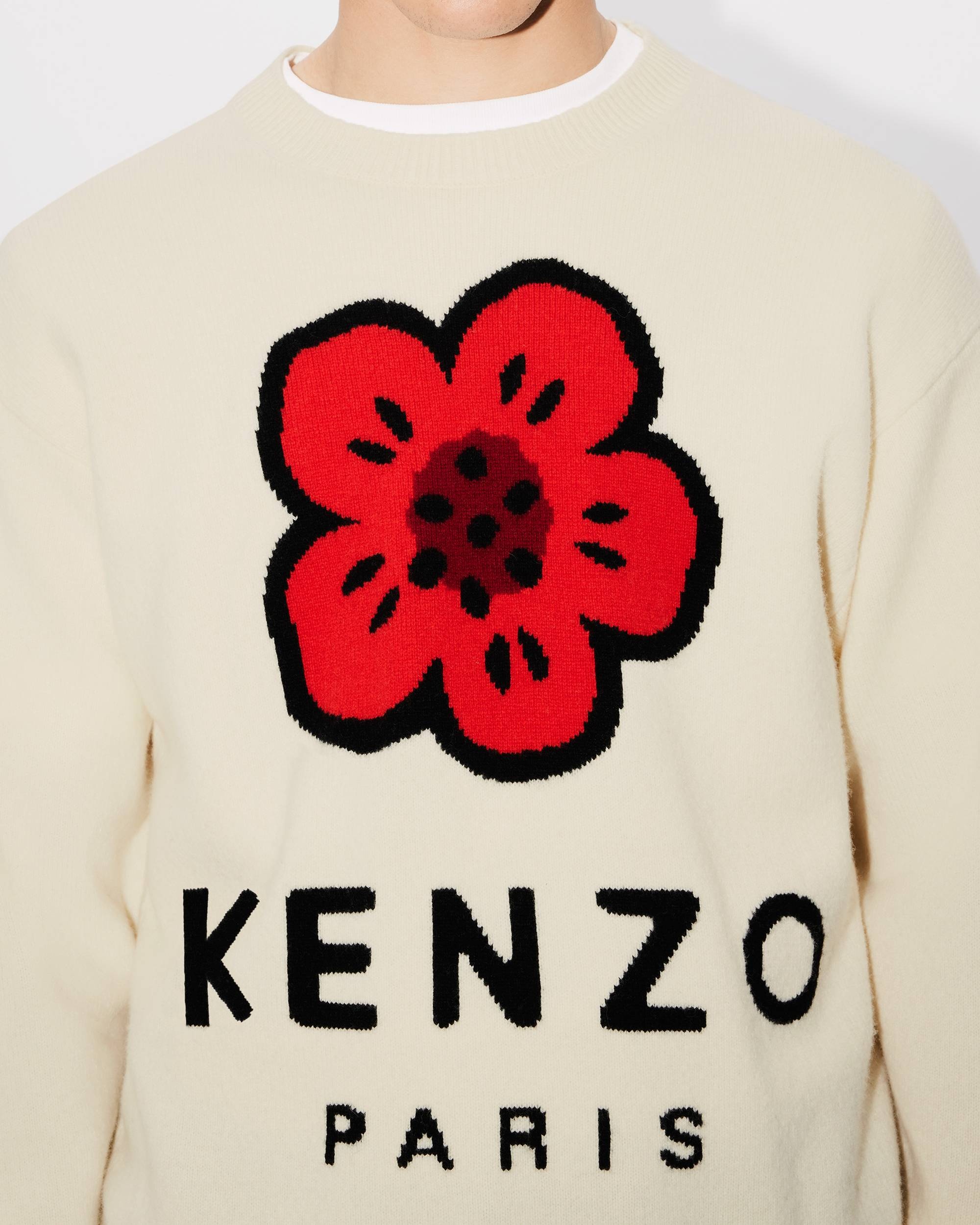 'Boke Flower' wool jumper - 6