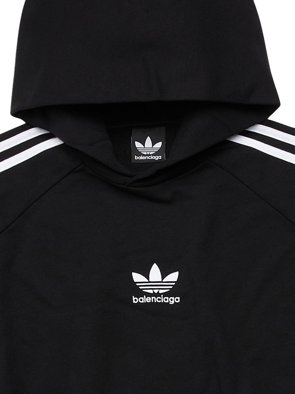 large-fit cotton hoodie - 3
