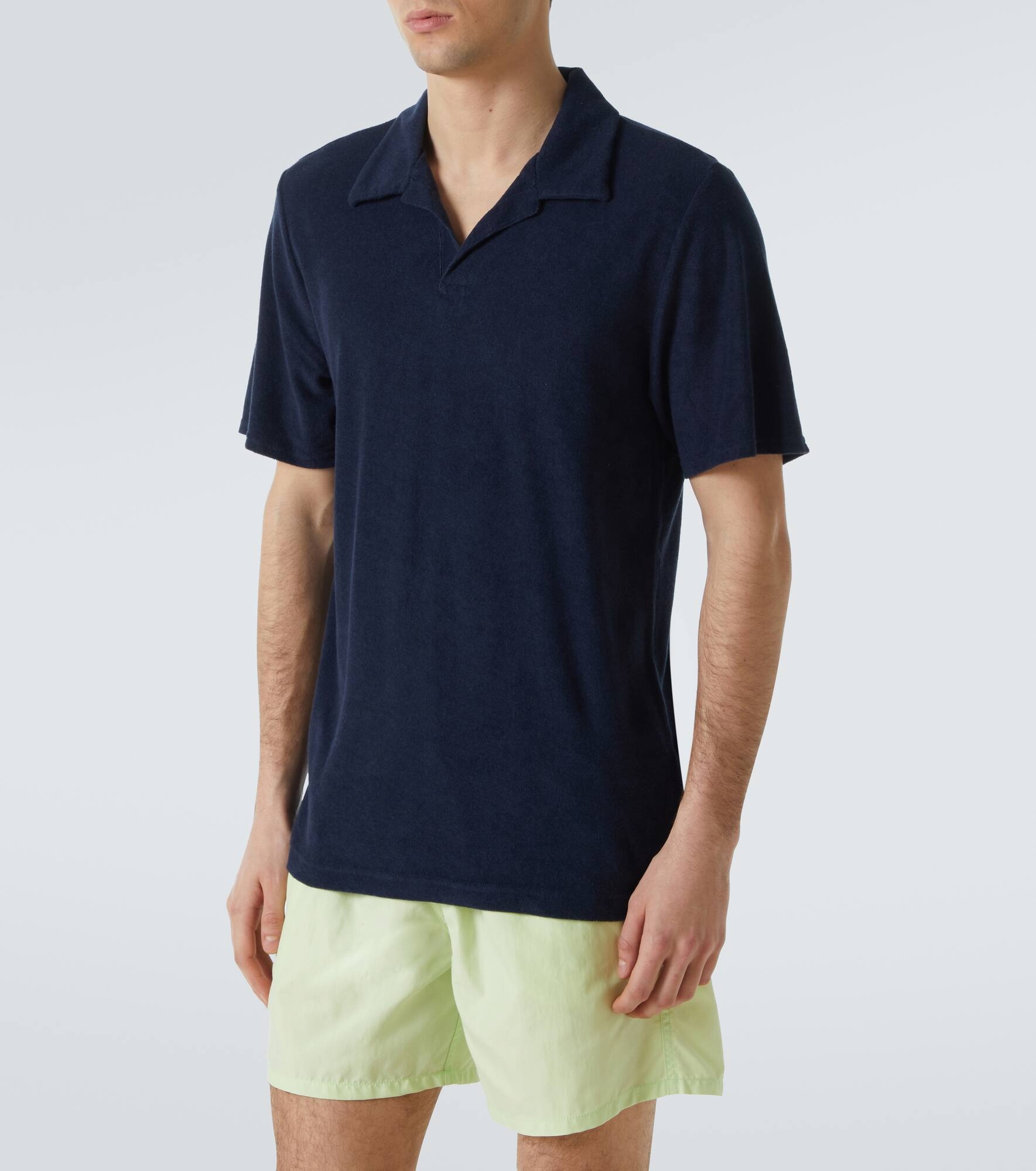Faustino terry polo shirt - 3