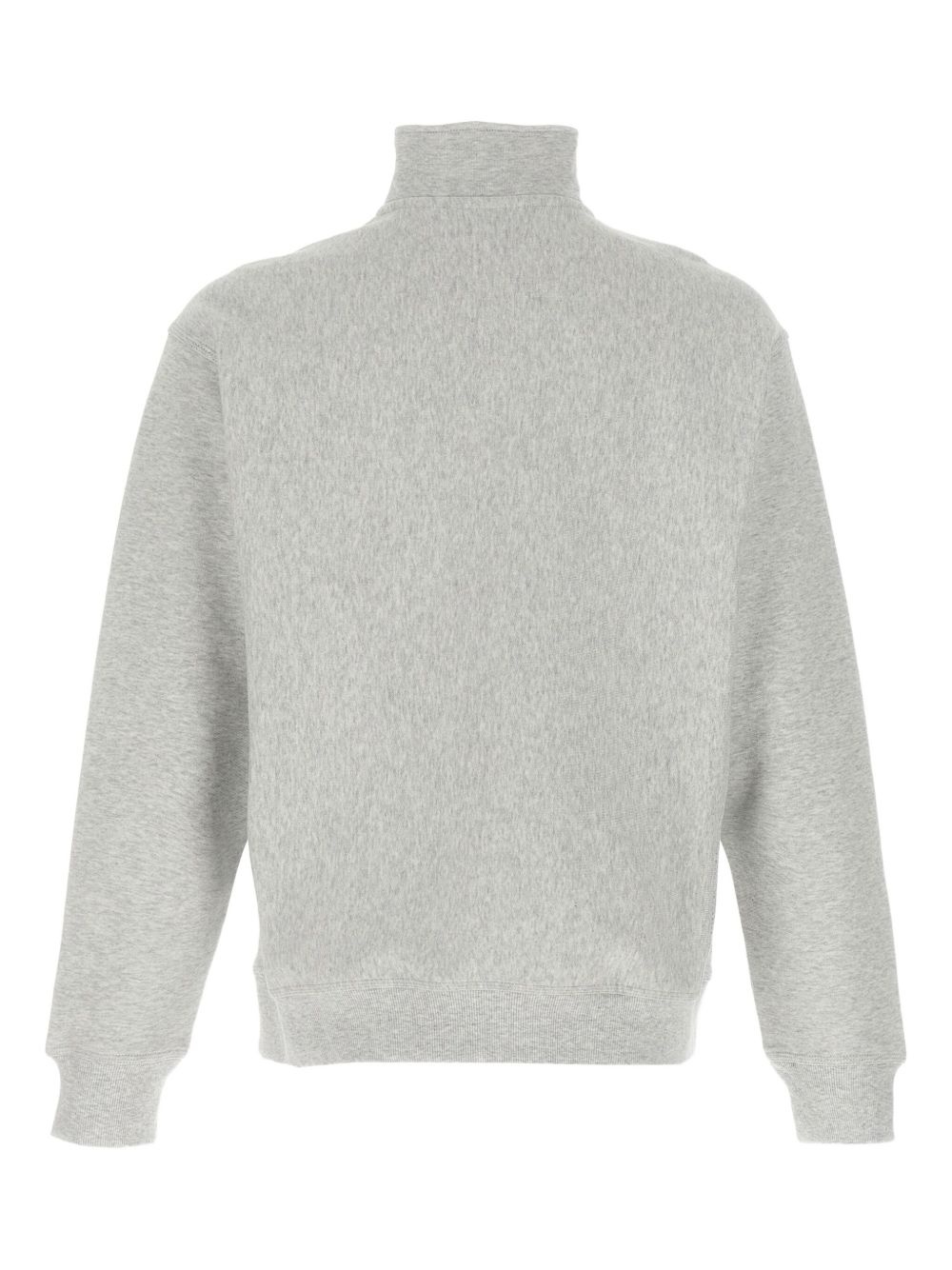 American Scrip half-zip embroidered-logo sweatshirt - 2