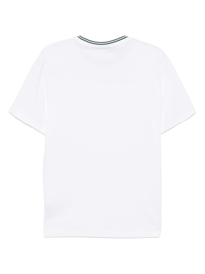 LACOSTE logo-patch T-shirt outlook
