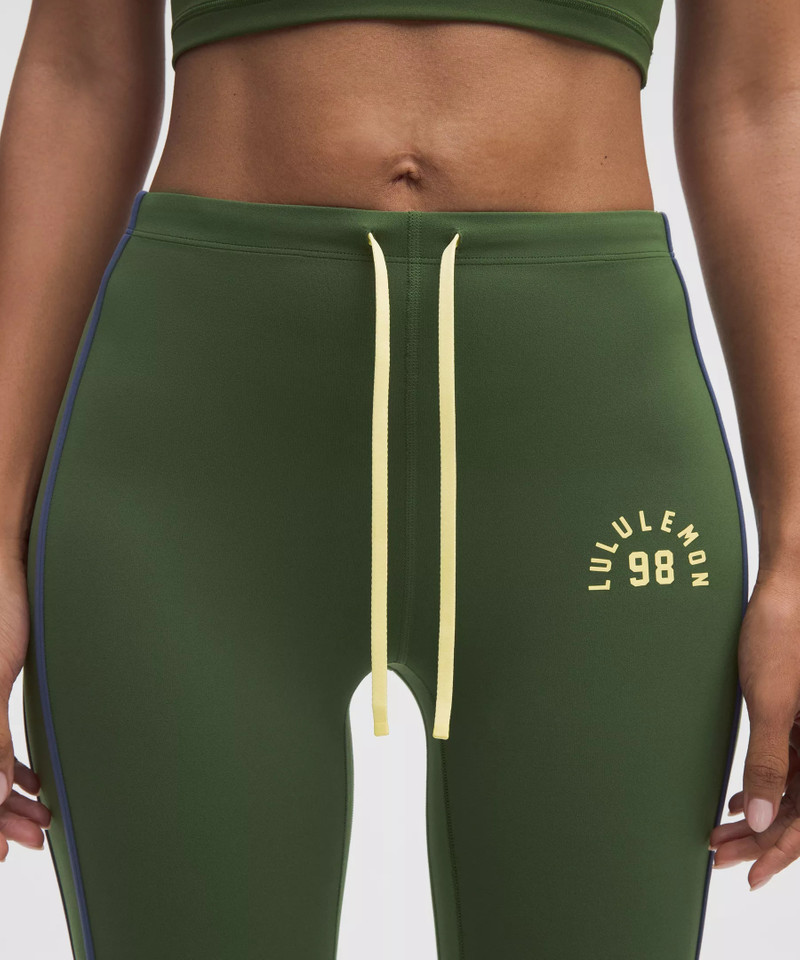 Nulu Sporty Trim Mid-Rise Flared Pant 4