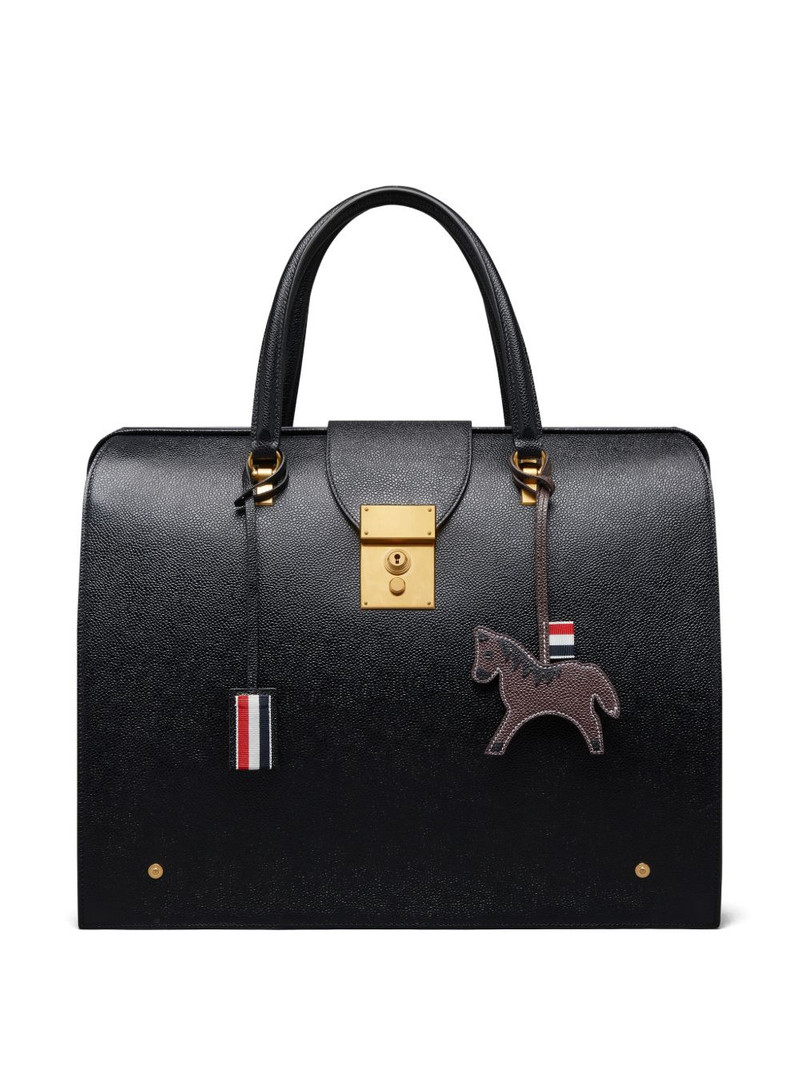 Thom Browne horse-motif bag charm outlook