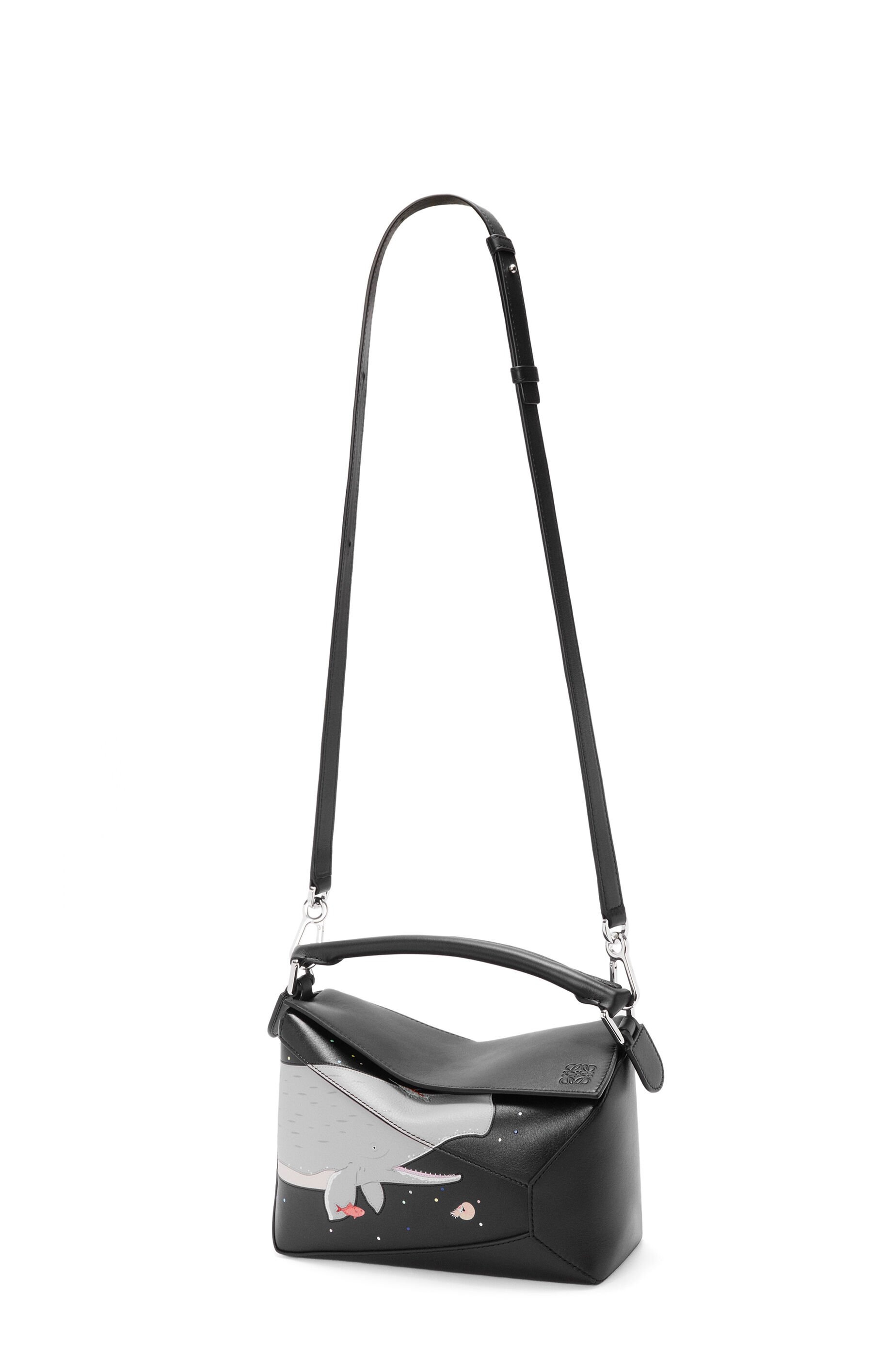Whale small Puzzle bag in nappa calfskin - 8
