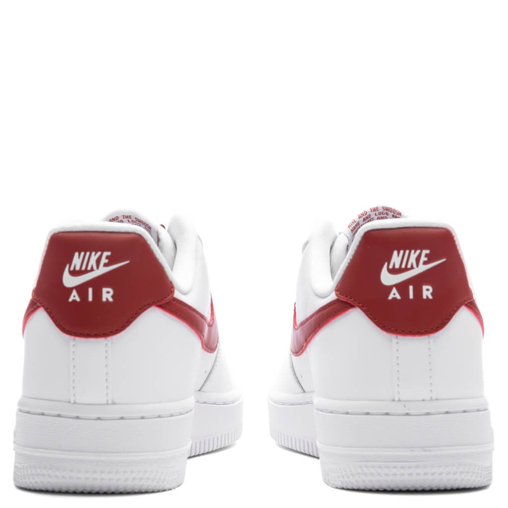 WOMEN'S AIR FORCE 1 '07 - WHITE/RUGGED ORANGE - 4