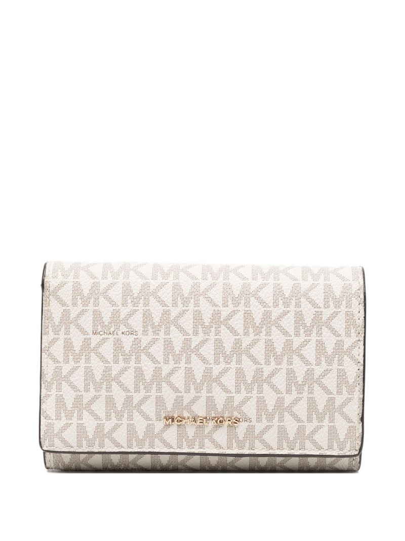 Logo Lettering Long wallet 1