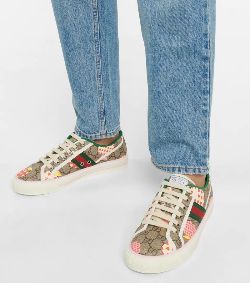 Les Pommes Gucci Tennis 1977 GG sneakers 4