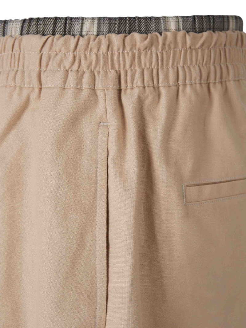 layered-detail shorts 4