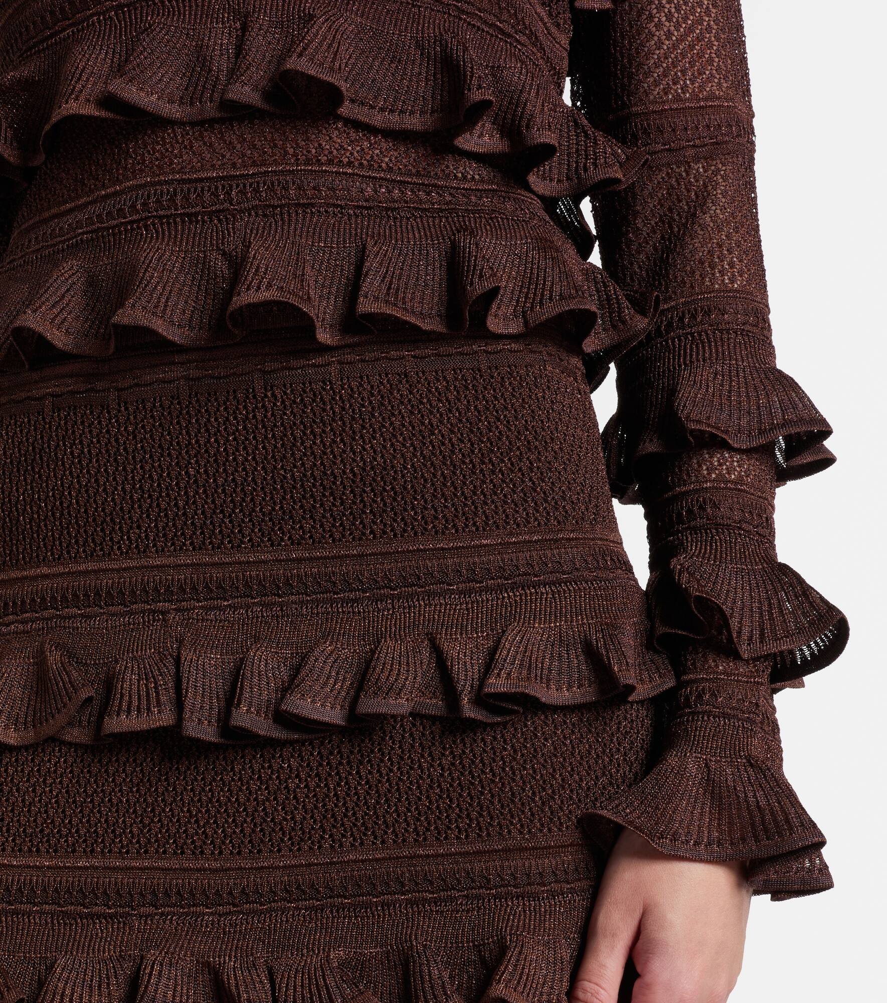 Hypnotic ruffled top - 5