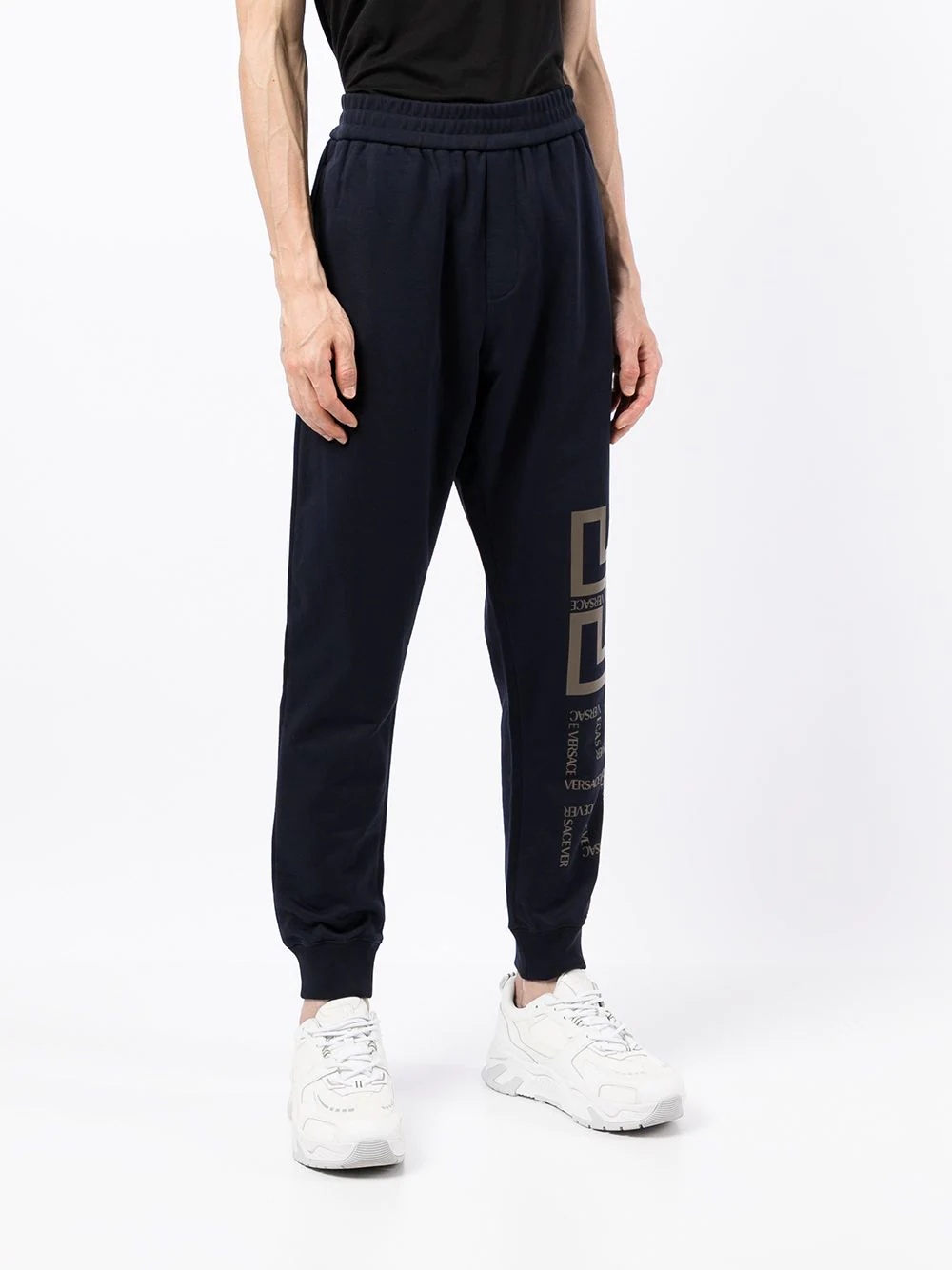 Greca-print track pants - 3