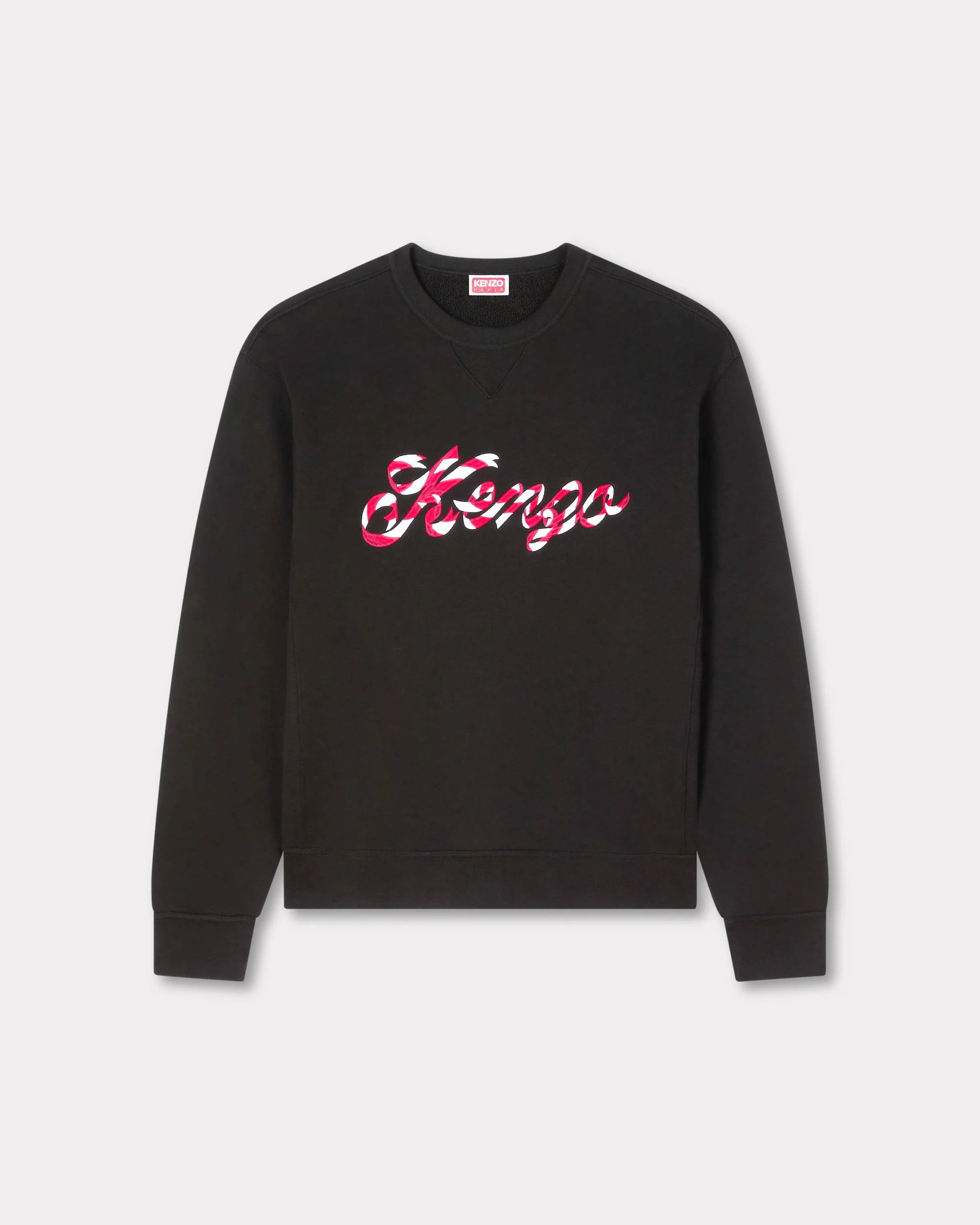 'KENZO Winter Holidays' embroidered sweatshirt in cotton - 1