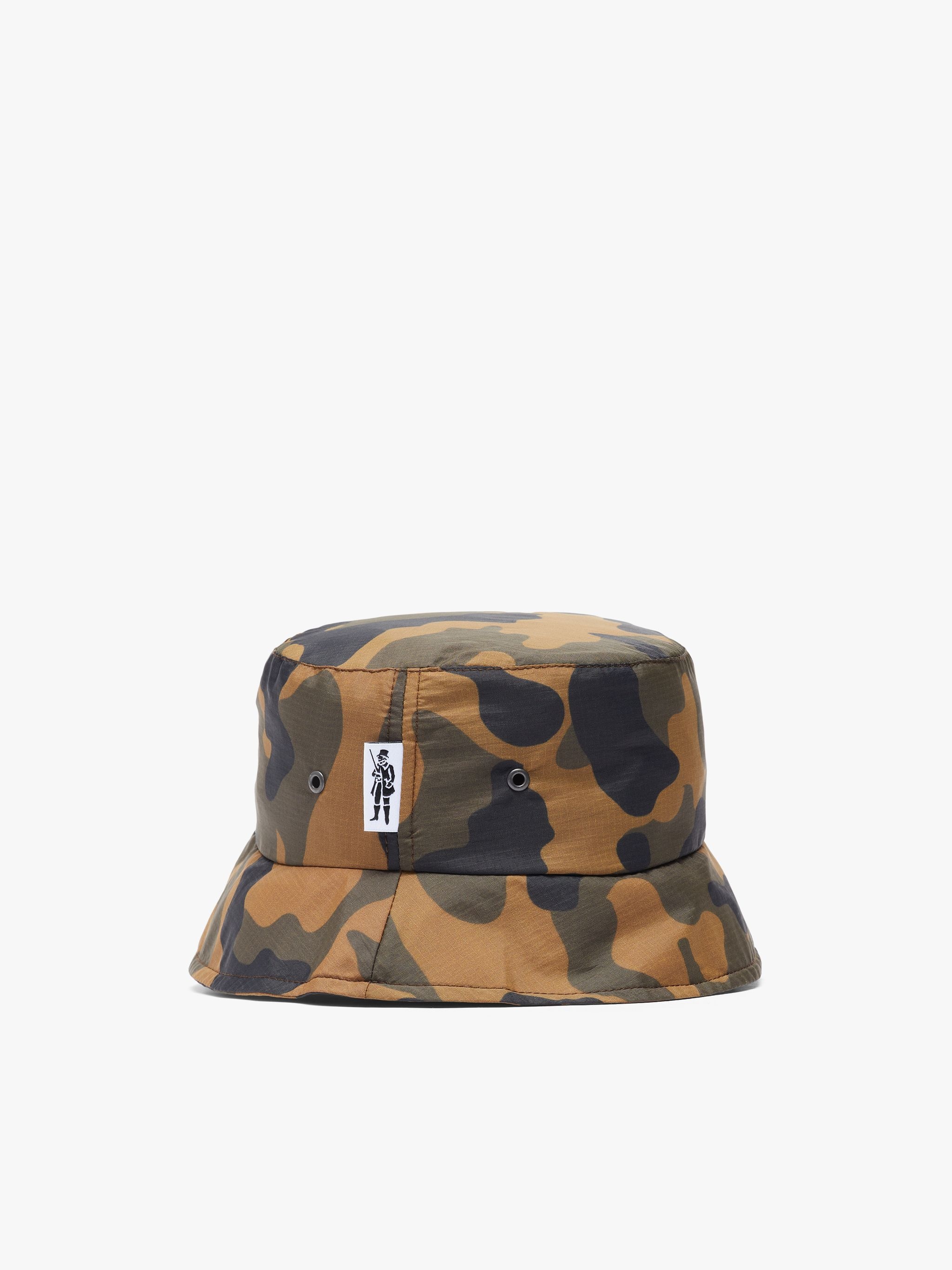 PELTING CAMO NYLON BUCKET HAT | ACC-HA05 - 1