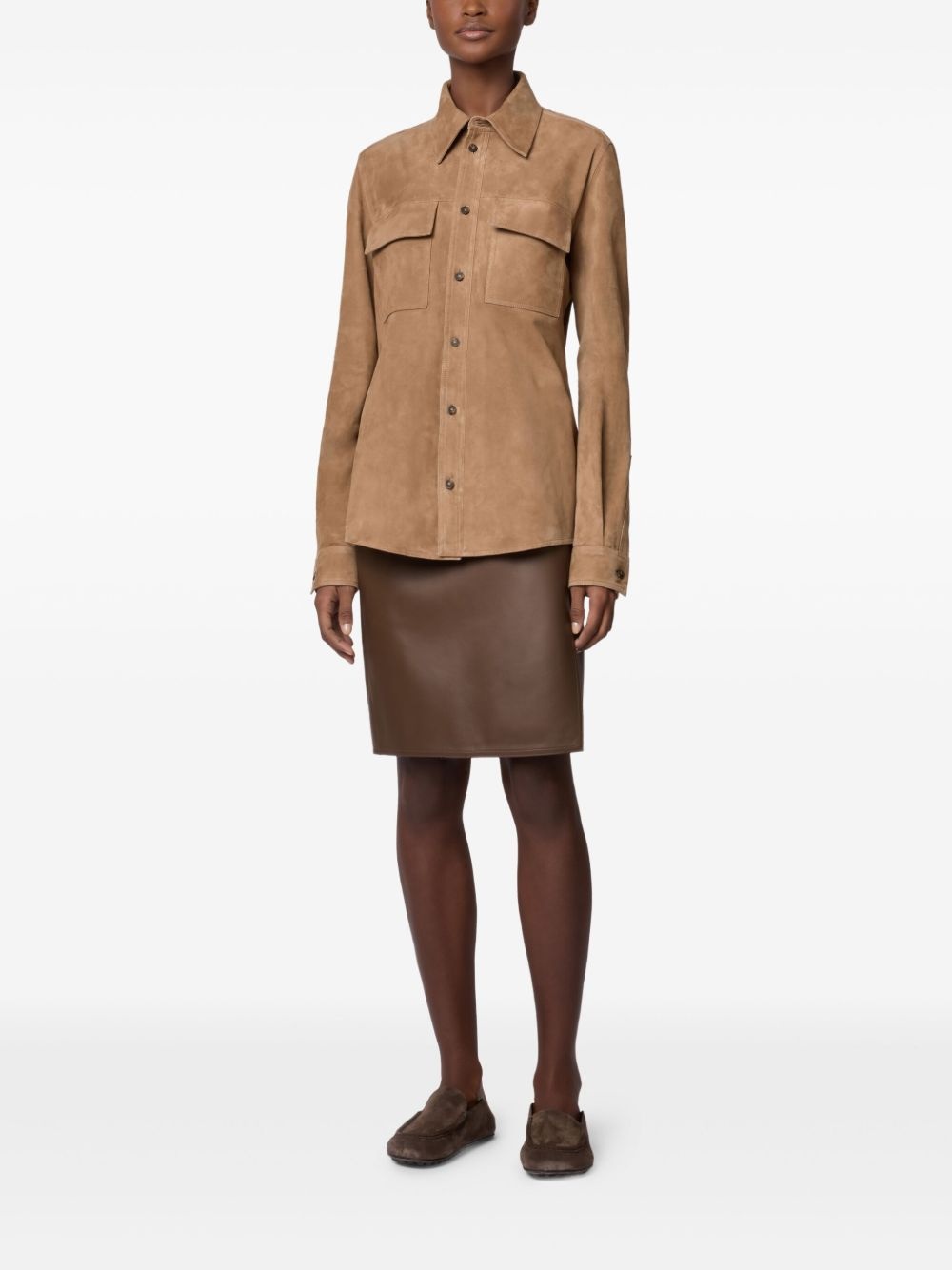 suede shirt - 2