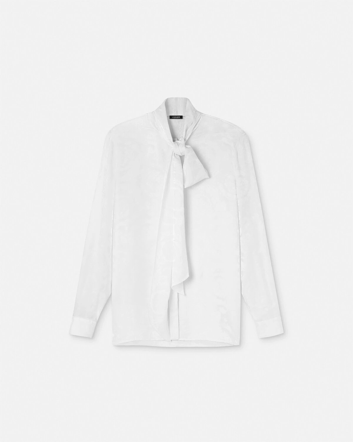 Barocco Silk Lavallière Shirt - 1
