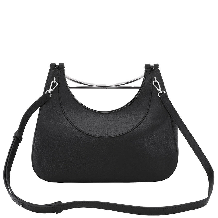 Alexander McQueen Black/Silver Ladies T-bar Bag - 5