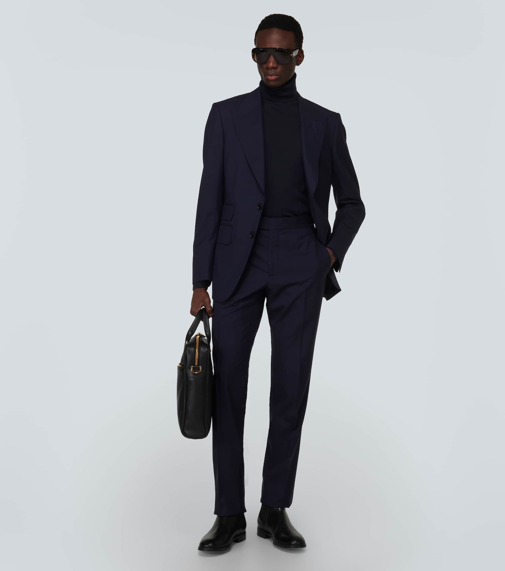 Wool turtleneck sweater - 2
