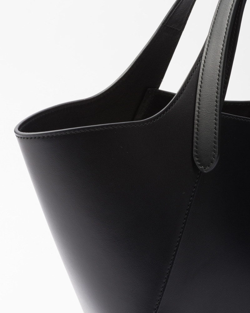 Prada medium leather tote bag 6
