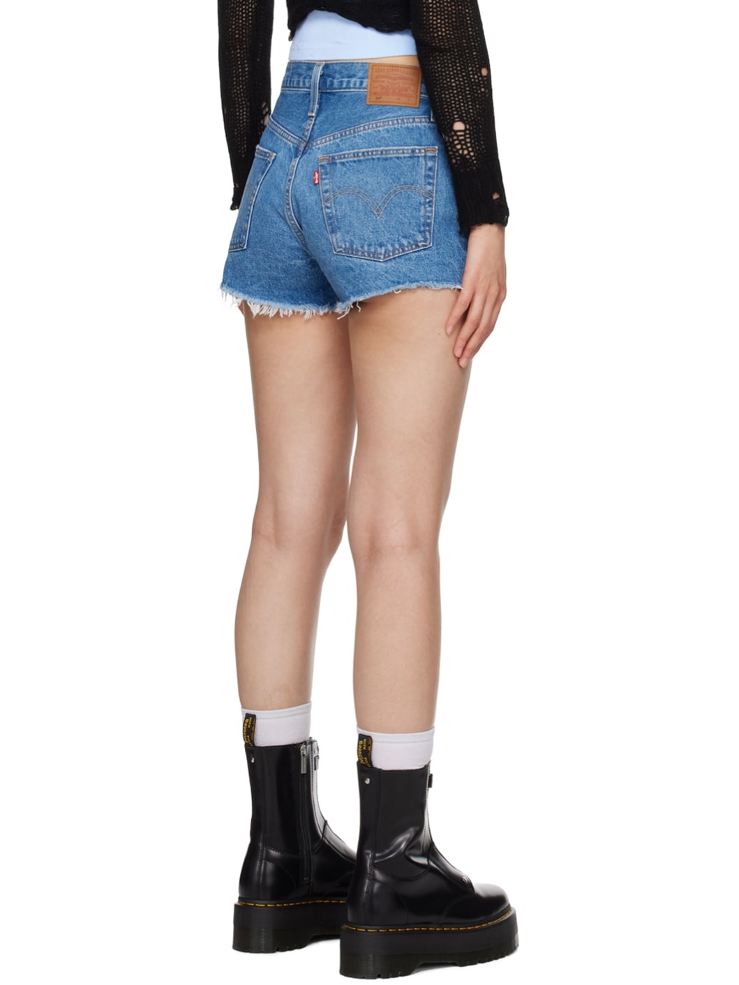 Indigo 501 Original Denim Shorts - 3