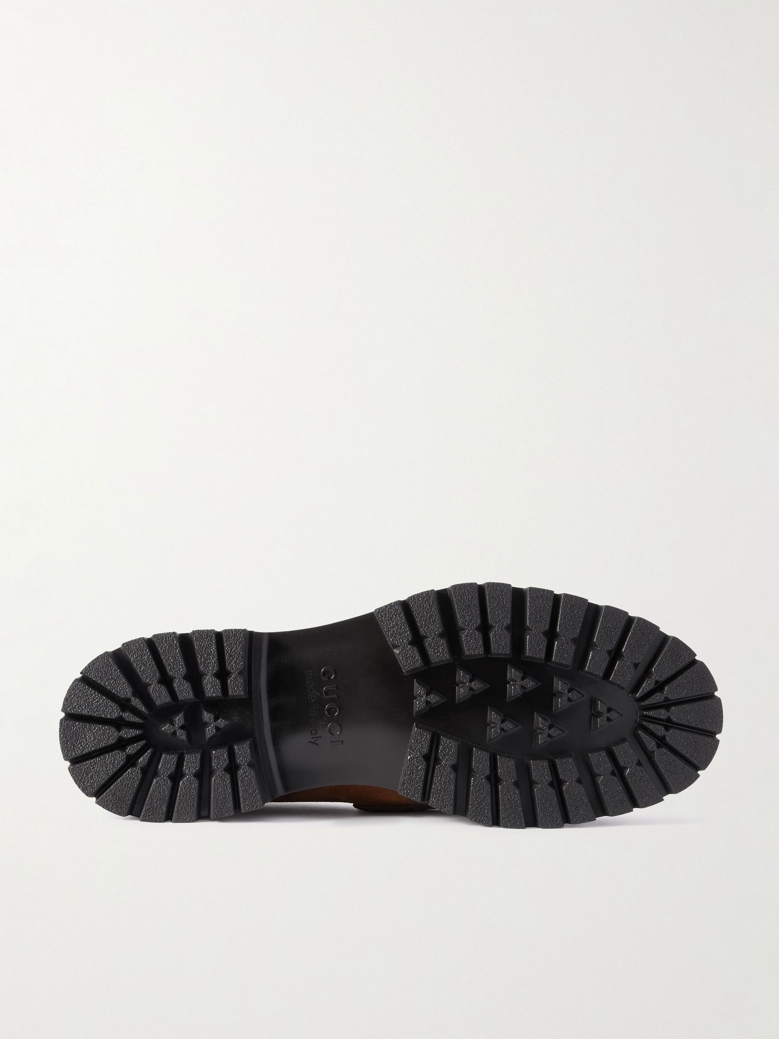 Sylke Horsebit-Embellished Suede Loafers Brown - 3