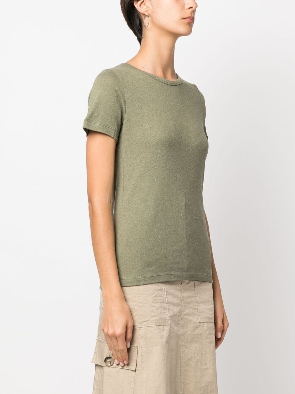 short-sleeve mélange T-shirt - 3