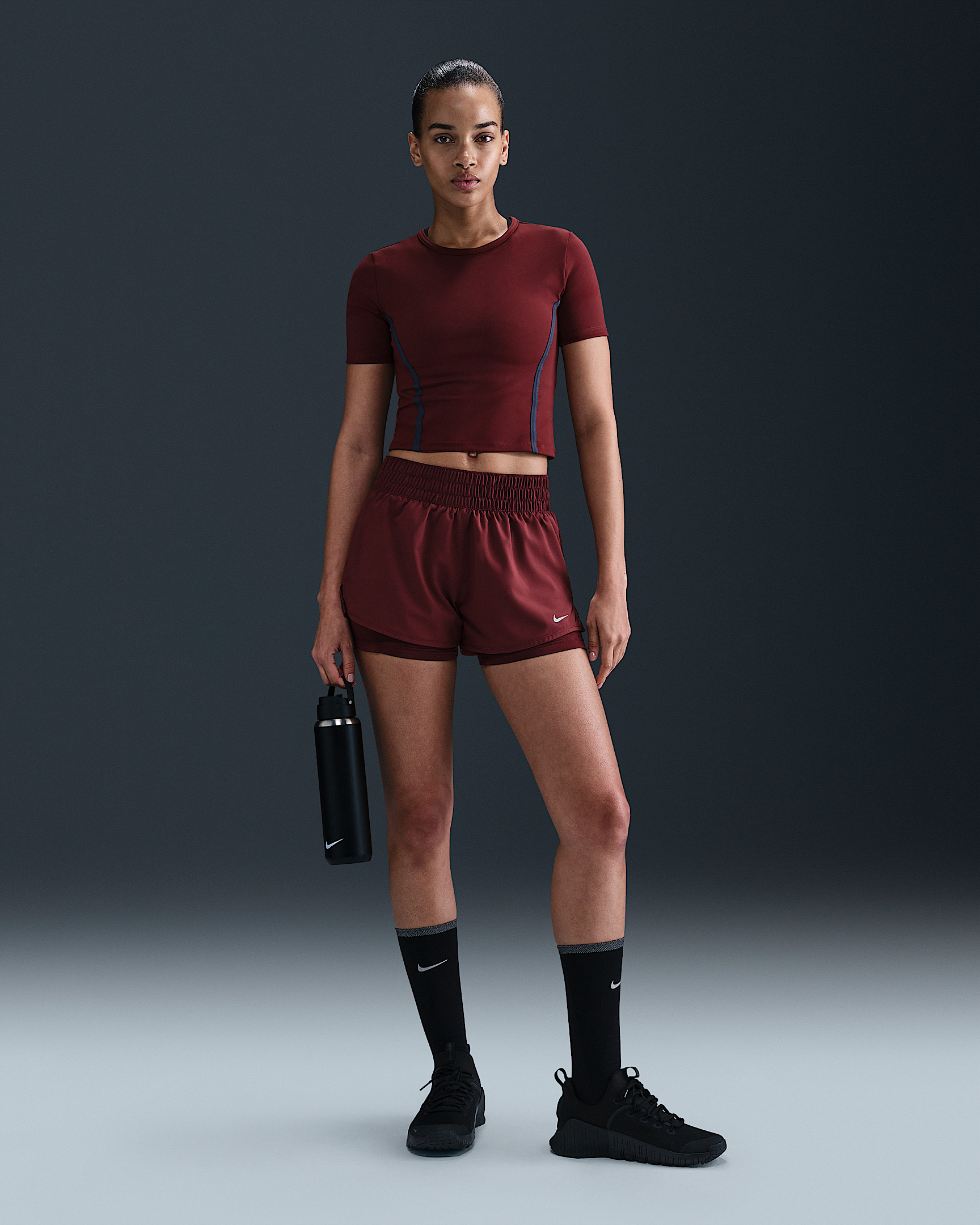 Nike One Fitted Women's Dri-FIT Short-Sleeve Top - 4