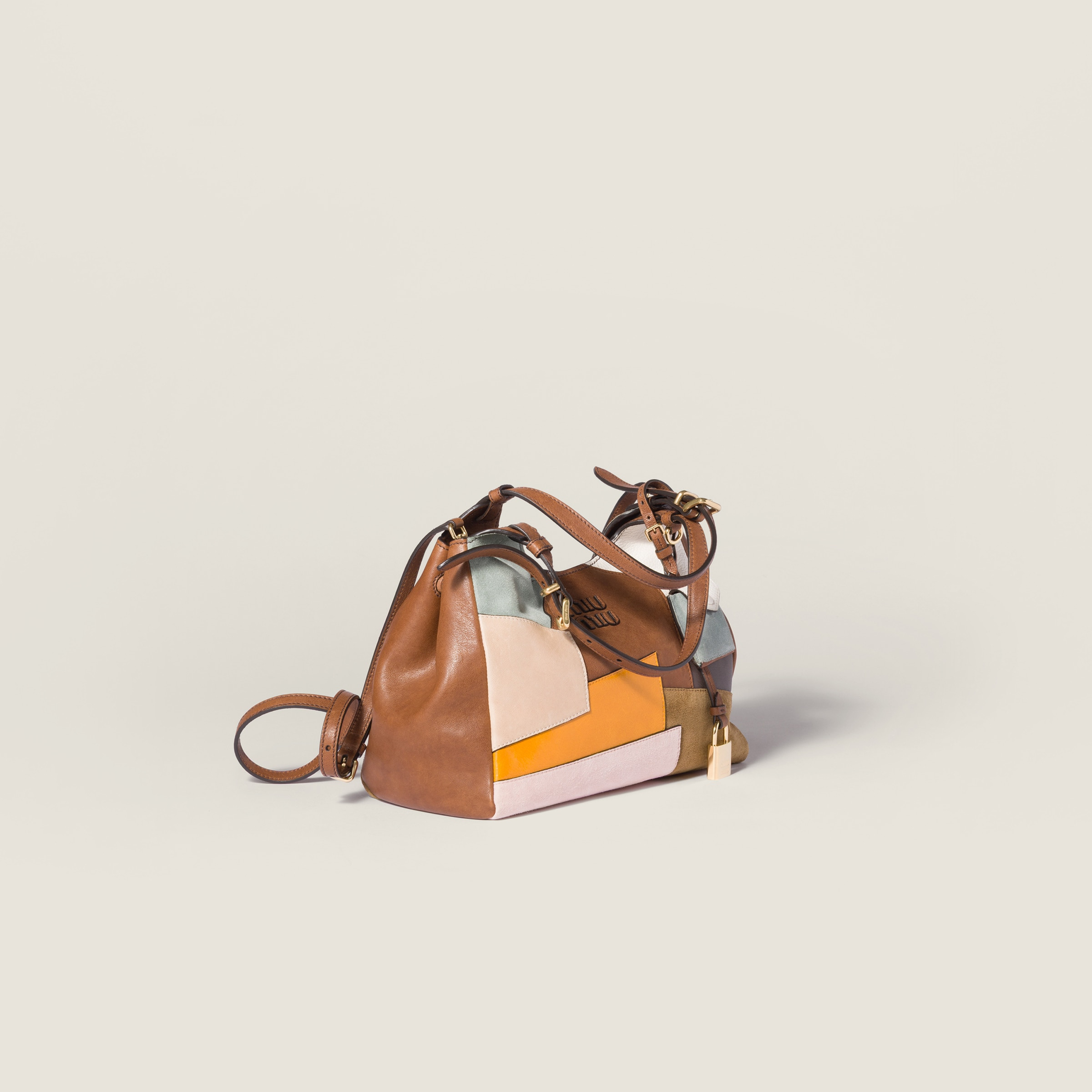 Patchwork leather handbag - 2