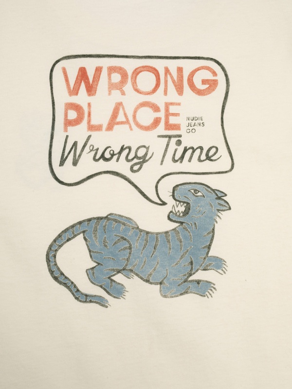 Joni Wrong Place T-Shirt Offwhite - 4