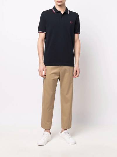 Fred Perry embroidered-logo polo shirt outlook