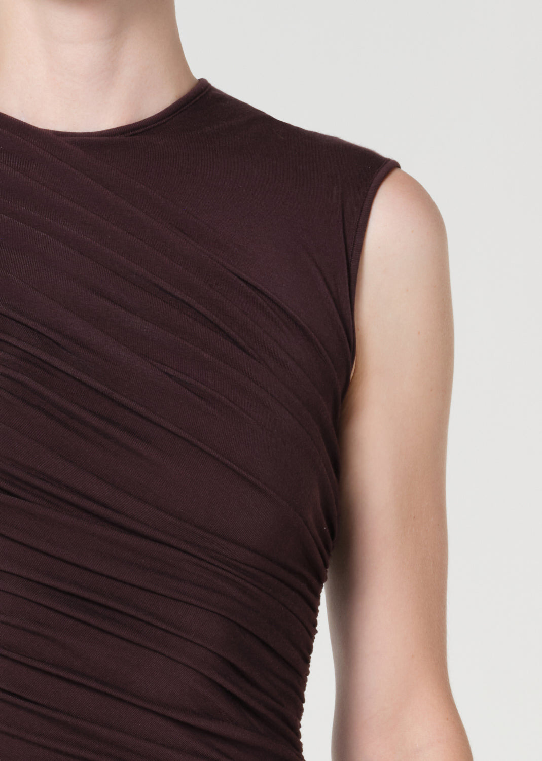 ESTER TWIST DRESS IN ROOT - 6