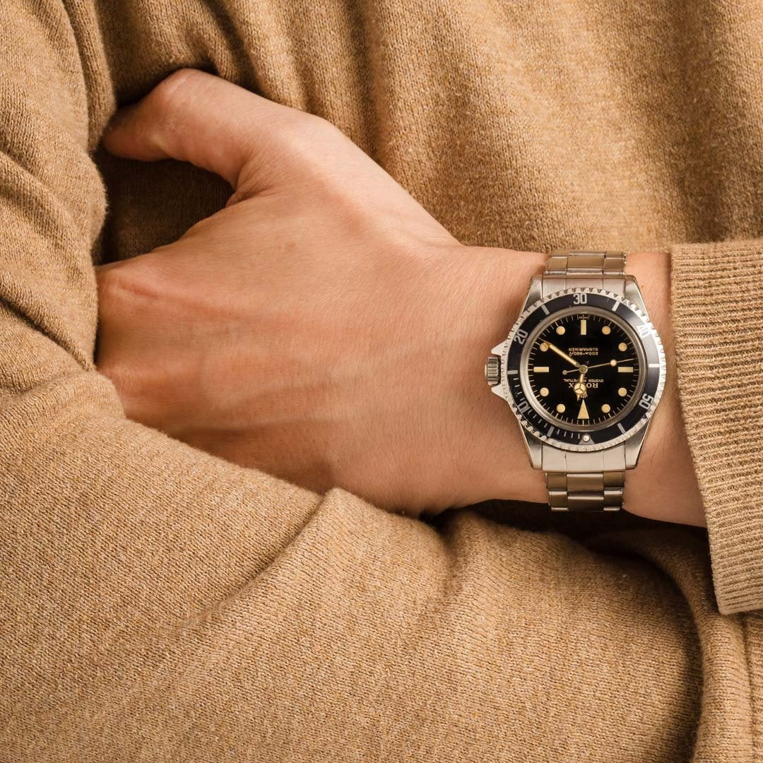 Vintage Rolex Submariner Ref 5513 Gilt Underline - 8