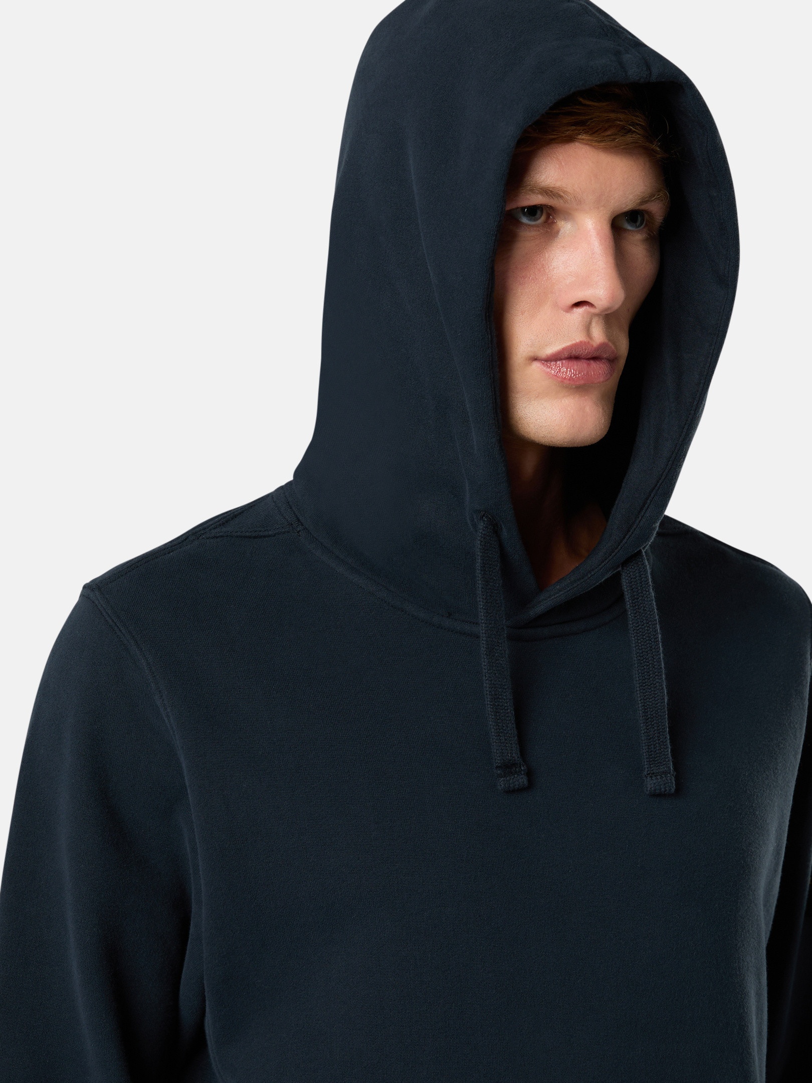 Stone Island 60820 BRUSHED ORGANIC COTTON FLEECE | REVERSIBLE